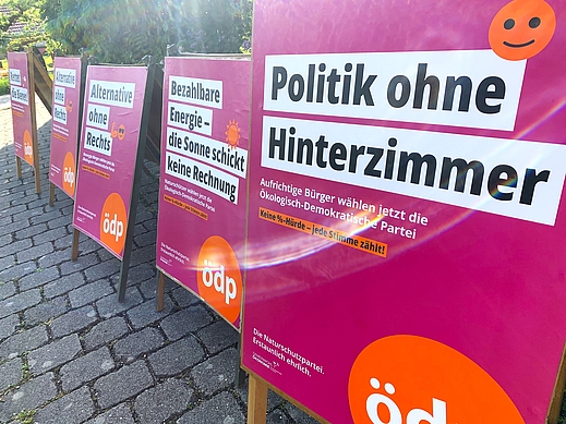 Wahlplakate